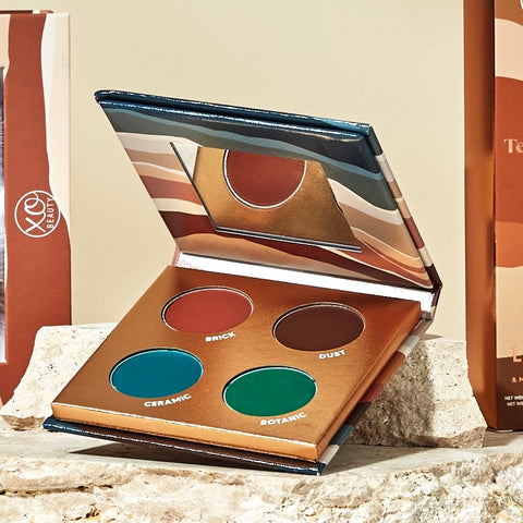 Terracotta Water Activated Eyeliner Palette