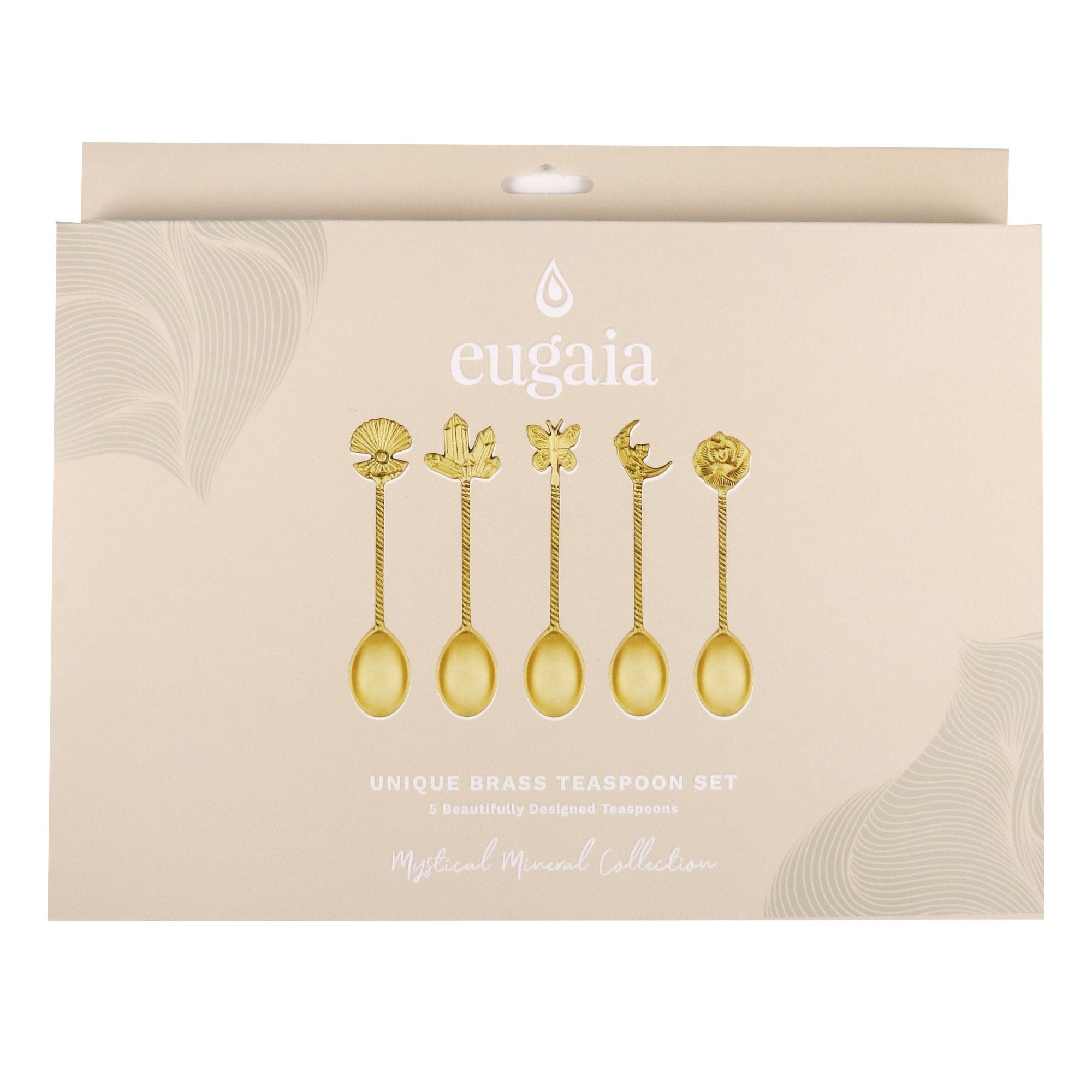 Eugaia Brass Teaspoon Set | Mystical - Eugaia