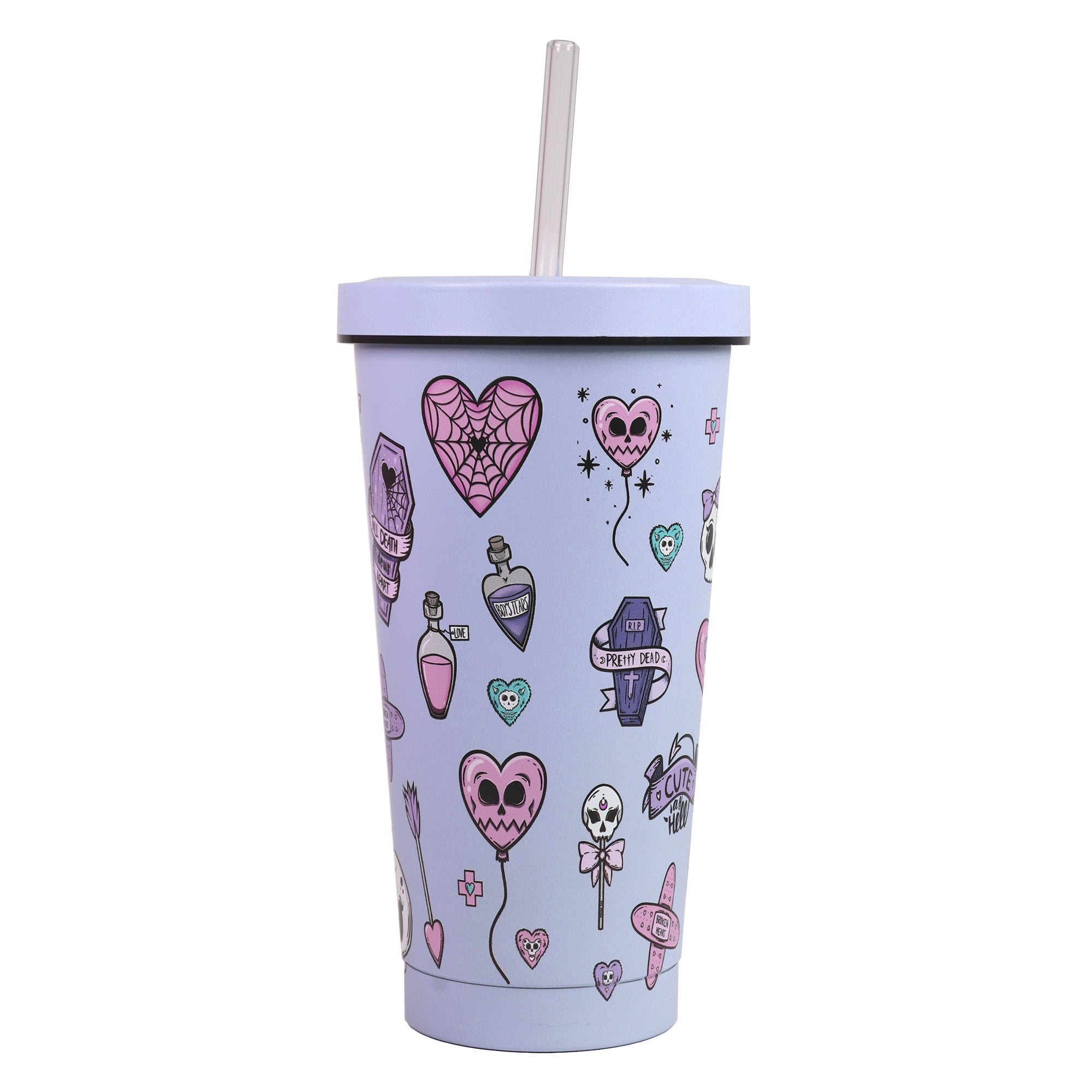 Eugaia Luxe Metal Reusable Tumbler | Boy's tears | 500 ml | Shaaanxo x Eugaia - Eugaia