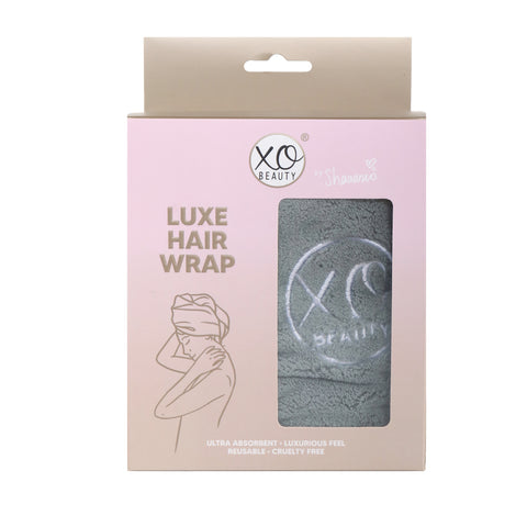 Luxe Hair Wrap | Silver Fox